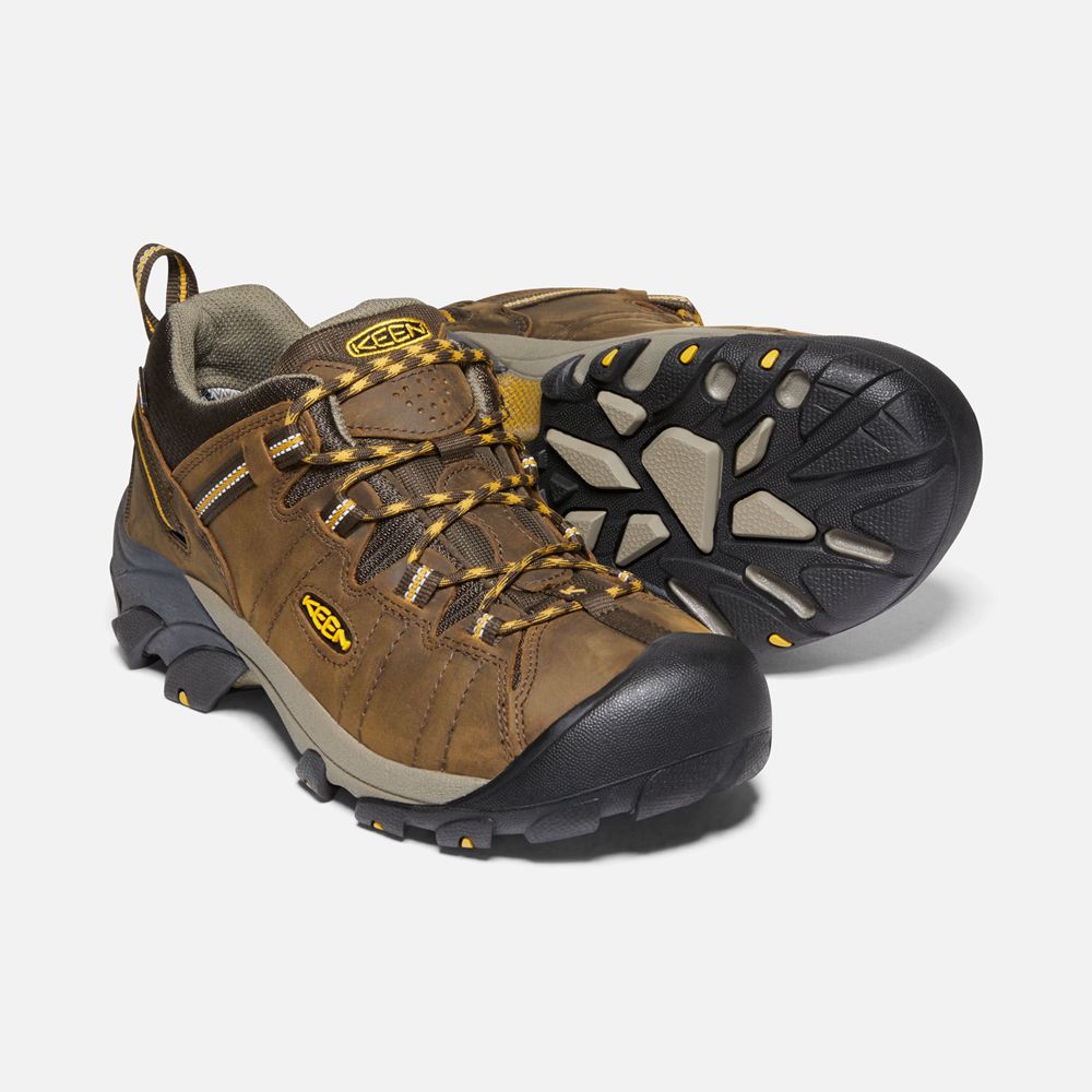 Zapatos de Seguridad Keen Mexico Marrom - Hombre Targhee Ii Waterproof - NE9465231